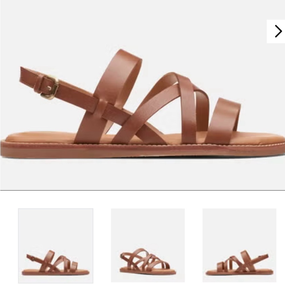 Clarks Karsea Sun Tan Summer Sandals New In Box!!